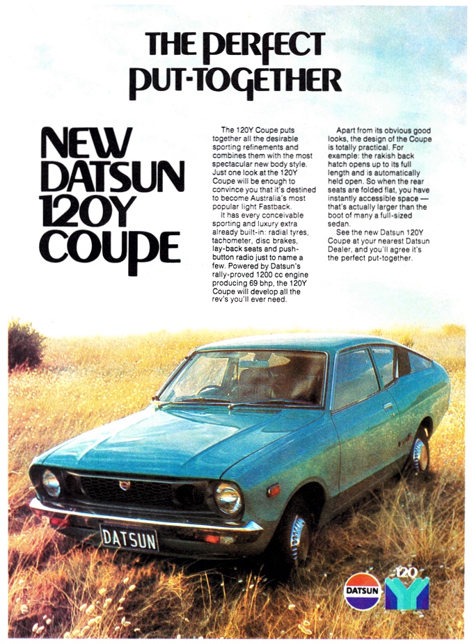 1974 Datsun 120Y Hatchback